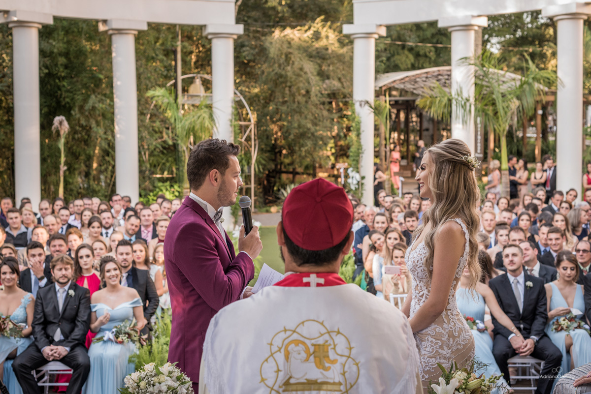 Casamento de Tainá e Eduardo no Urio Park em Marmeleiro Pr pelo fotógrafo Adriano Oening