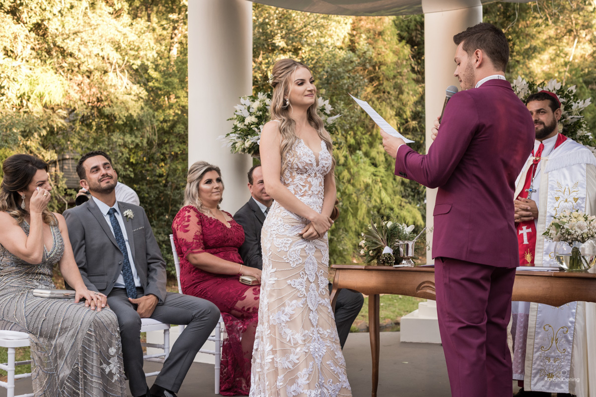 Casamento de Tainá e Eduardo no Urio Park em Marmeleiro Pr pelo fotógrafo Adriano Oening