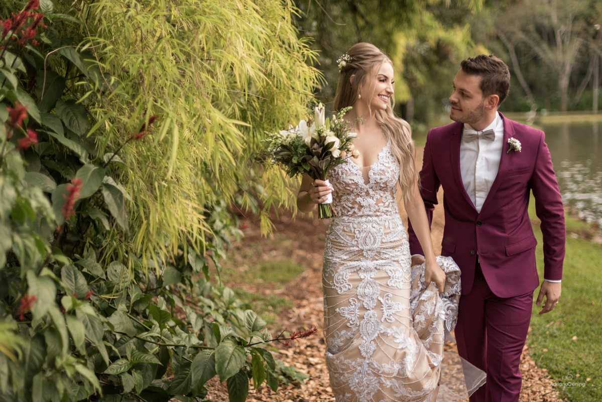 Casamento de Tainá e Eduardo no Urio Park em Marmeleiro Pr pelo fotógrafo Adriano Oening