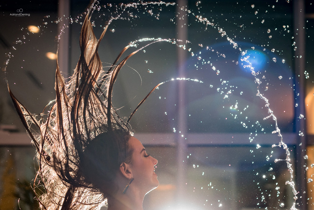 book de 15 anos na piscina