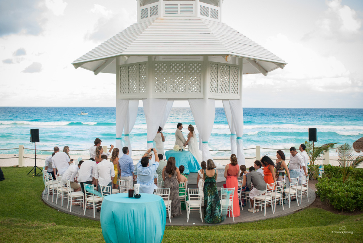 Casamento em Cancun Mexico por Adriano Oening Fotografia