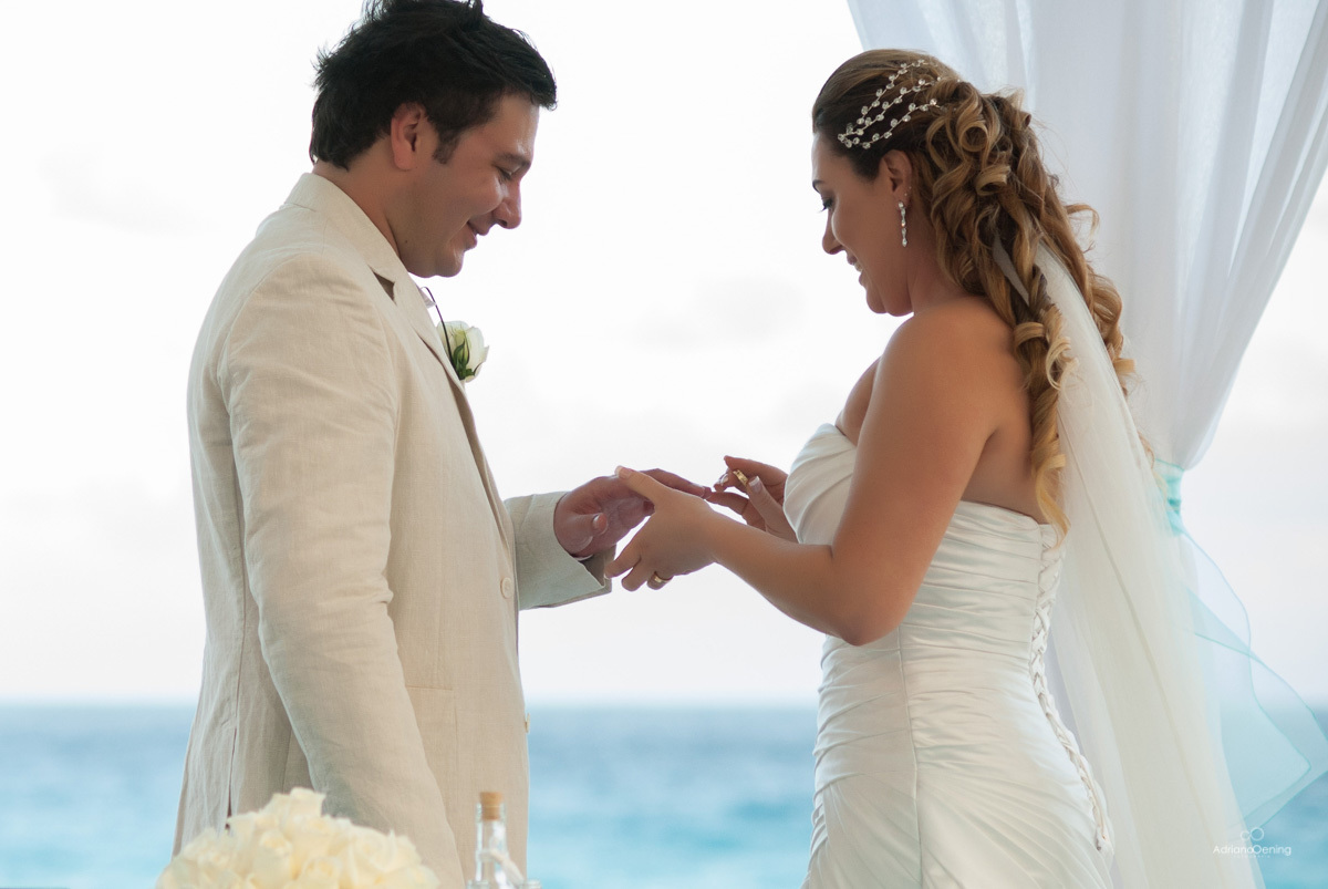 Casamento em Cancun Mexico por Adriano Oening Fotografia
