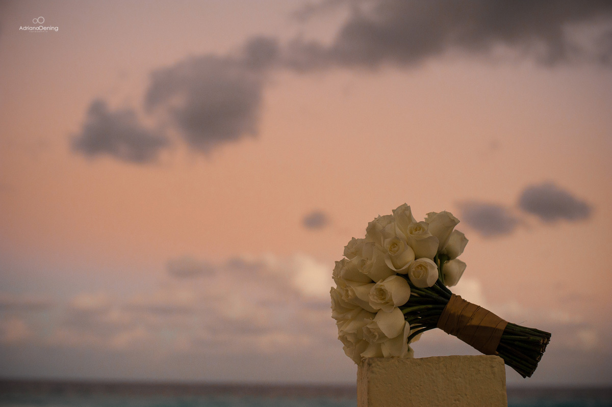 Casamento em Cancun Mexico por Adriano Oening Fotografia