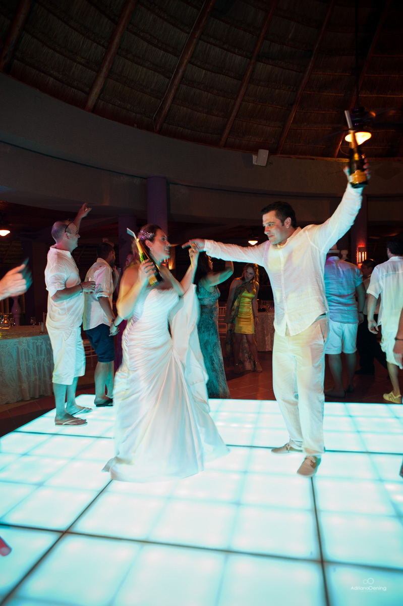 Casamento em Cancun Mexico por Adriano Oening Fotografia