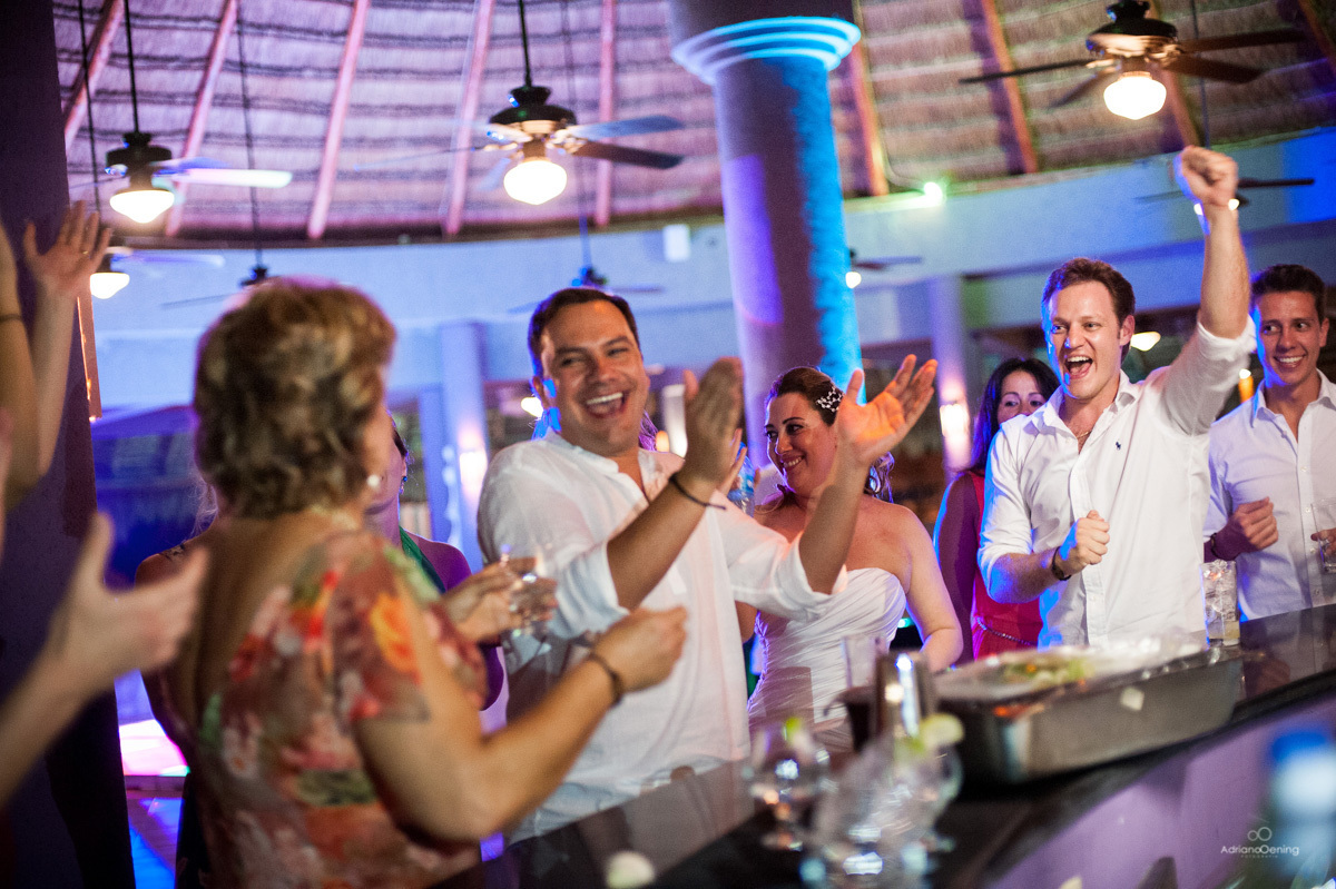 Casamento em Cancun Mexico por Adriano Oening Fotografia