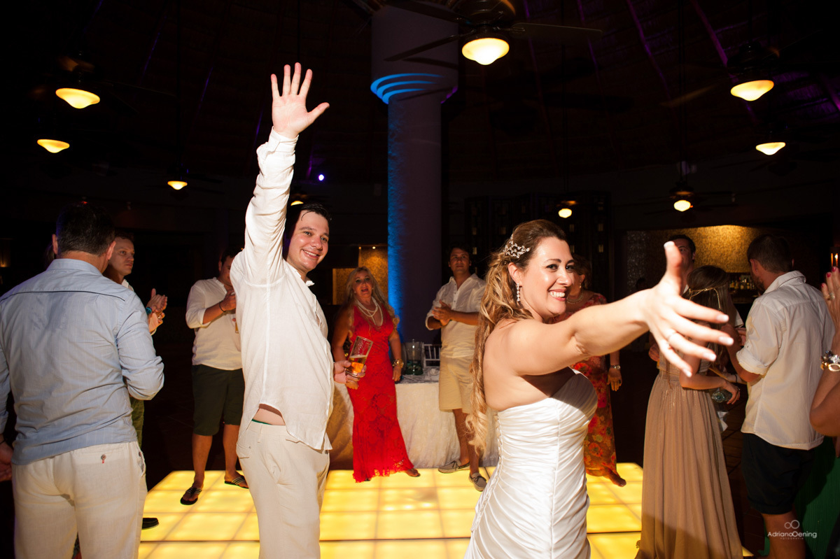 Casamento em Cancun Mexico por Adriano Oening Fotografia