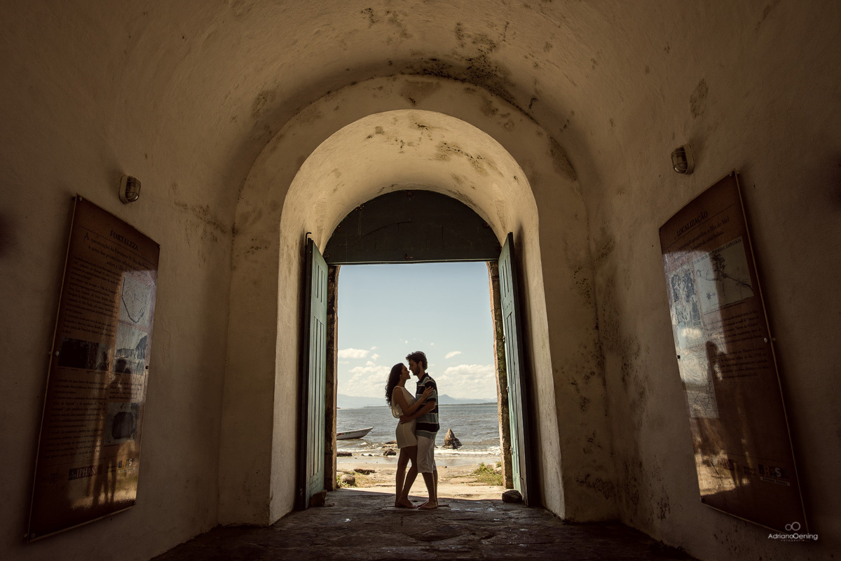 Ensaio pre-casamento na Ilha do Mel
