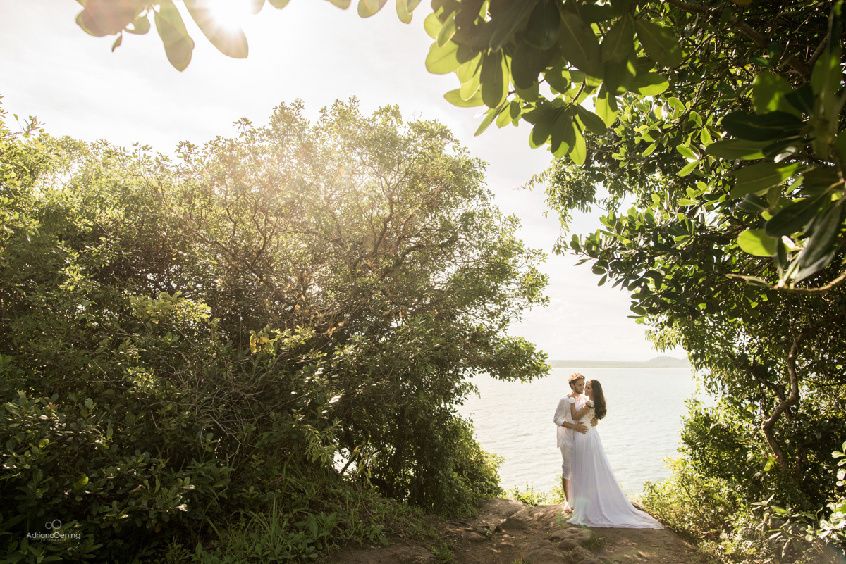 Ensaio pre-casamento na Ilha do Mel