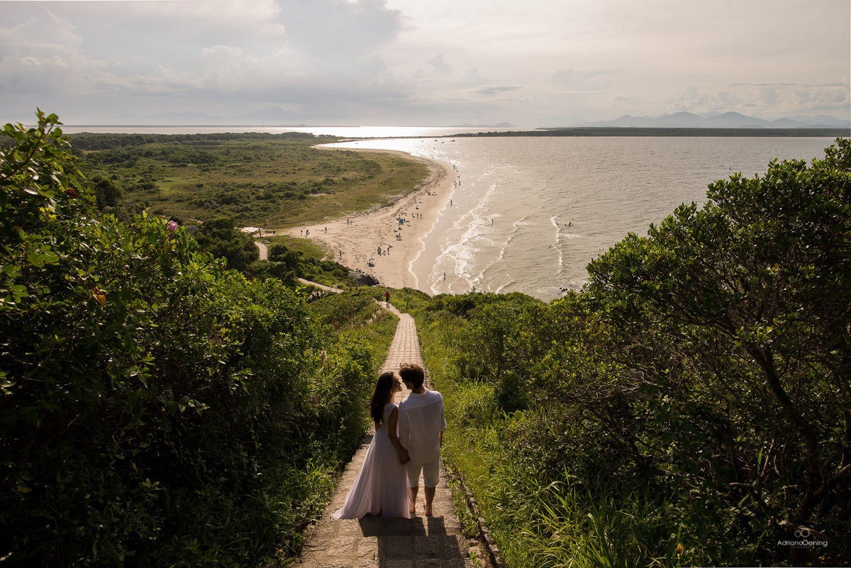 Ensaio pre-casamento na Ilha do Mel