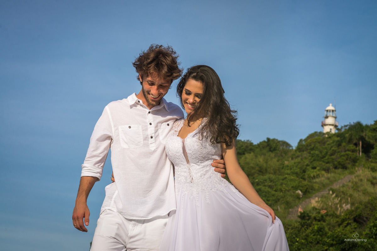 Ensaio pre-casamento na Ilha do Mel