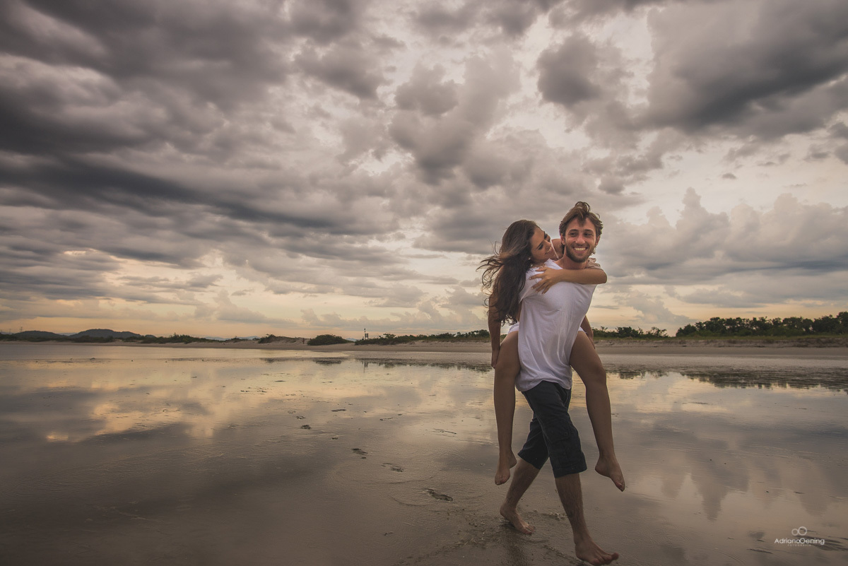 Ensaio pre-casamento na Ilha do Mel