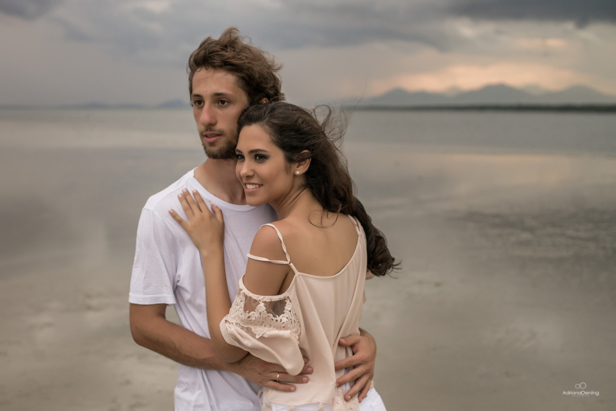 Ensaio pre-casamento na Ilha do Mel