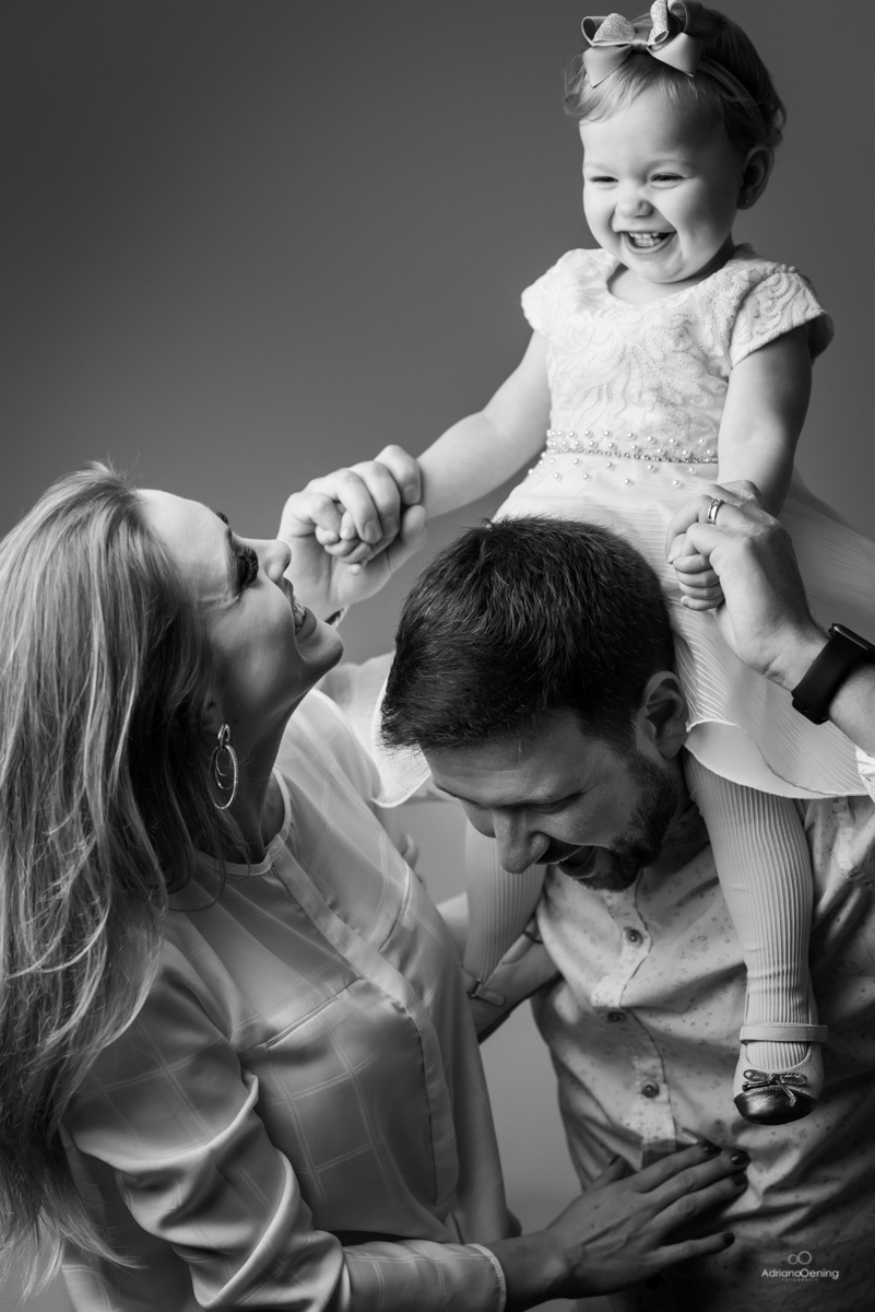 Ensaio de 1 ano da Carol no estúdio Adriano Oening Fotografia em Francisco Beltrao Pr