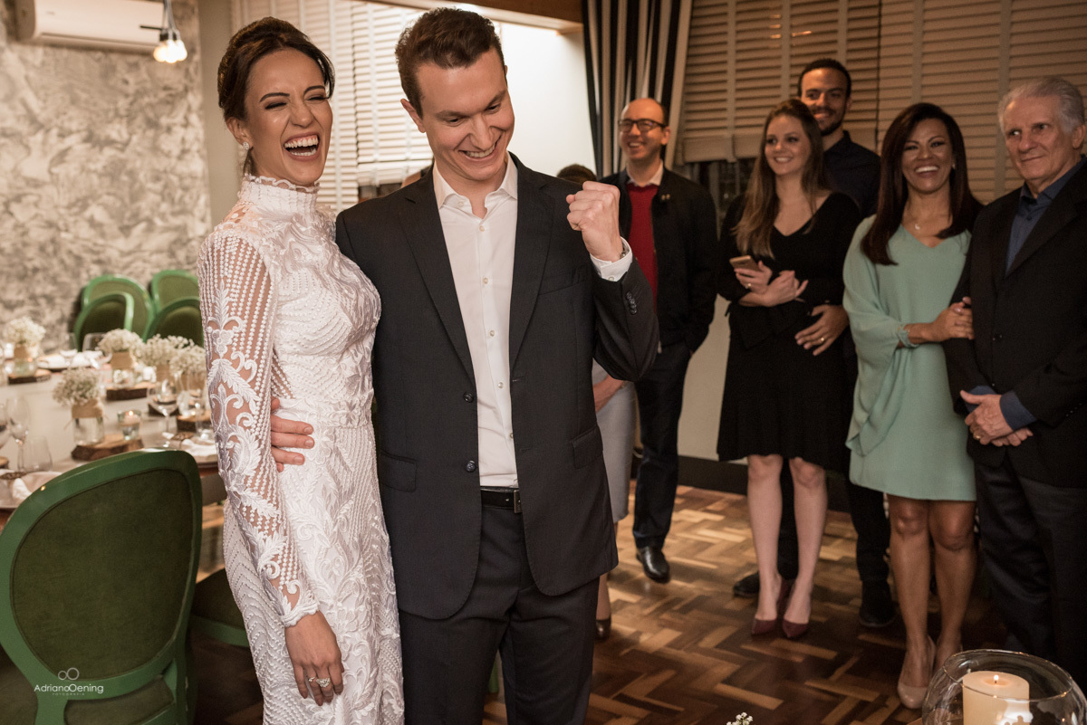 Casamento Intimista de Bruna e Fernando em Francisco Beltrao Pr por Adriano Oening