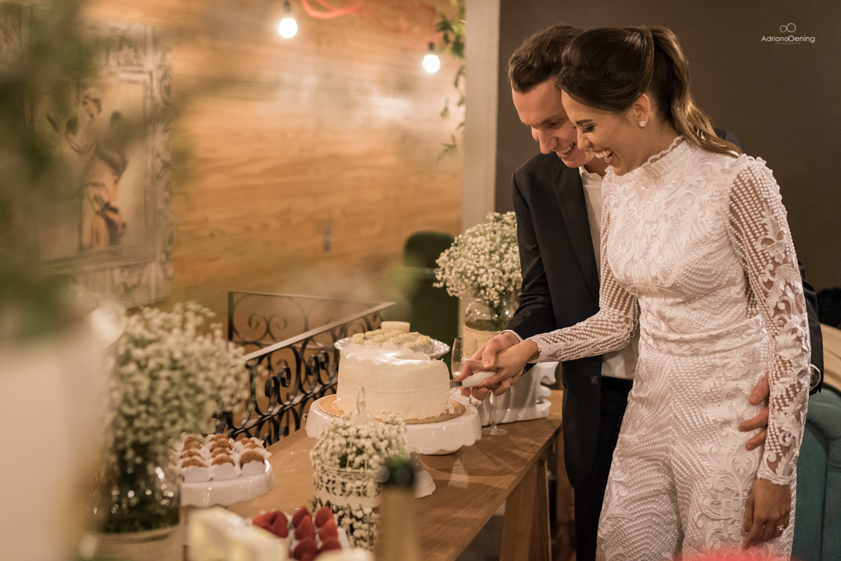 Casamento Intimista de Bruna e Fernando em Francisco Beltrao Pr por Adriano Oening