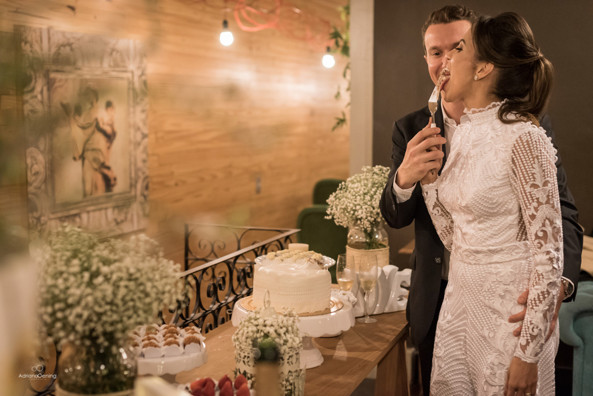 Casamento Intimista de Bruna e Fernando em Francisco Beltrao Pr por Adriano Oening