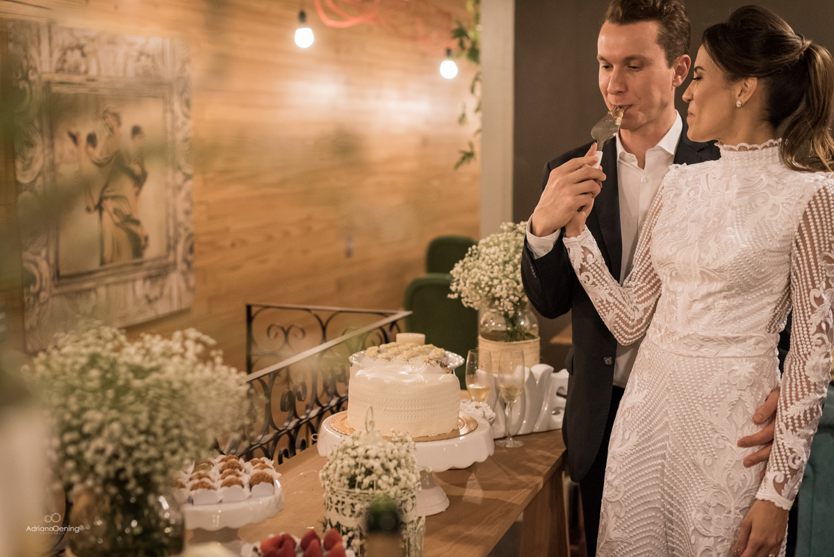 Casamento Intimista de Bruna e Fernando em Francisco Beltrao Pr por Adriano Oening