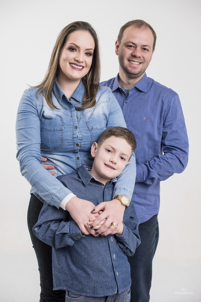 Ensaio familia no estudio fotografico Adriano Oening