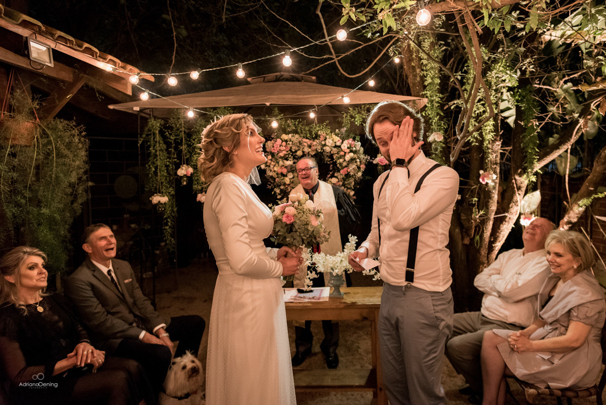 Casamento intimo no Quintana Gastronomia em Curitiba por Adriano Oening Fotografia