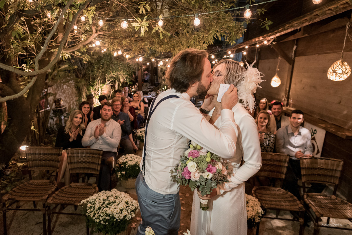 Casamento intimo no Quintana Gastronomia em Curitiba por Adriano Oening Fotografia