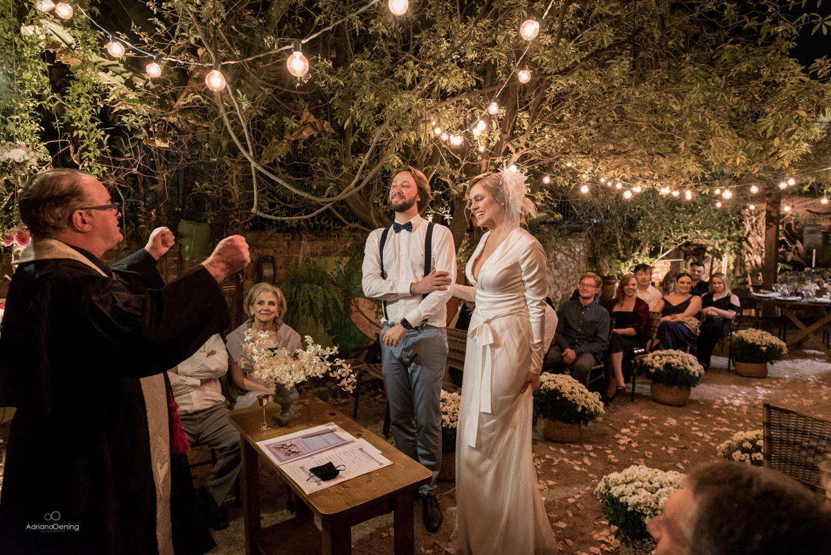 Casamento intimo no Quintana Gastronomia em Curitiba por Adriano Oening Fotografia