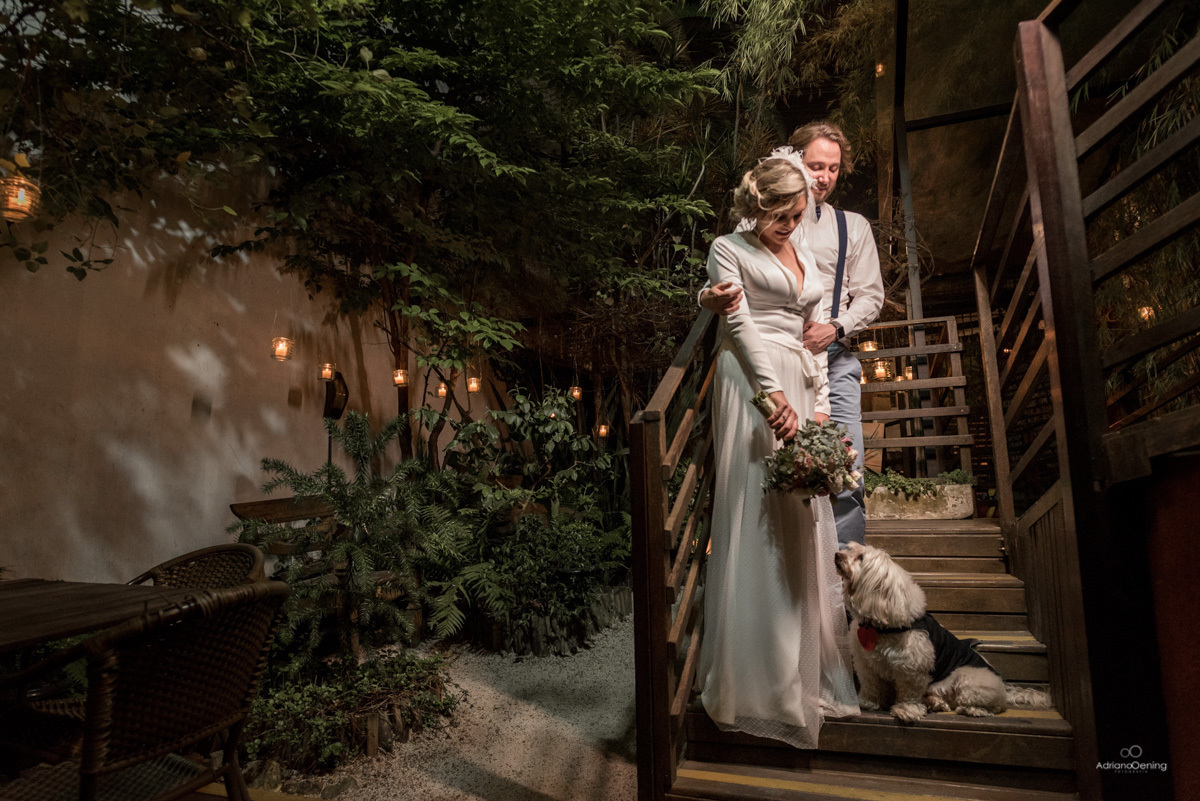Casamento intimo no Quintana Gastronomia em Curitiba por Adriano Oening Fotografia