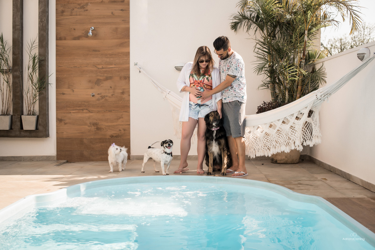 ensaio de gestante no estilo life still em casa por Adriano Oening Fotografia