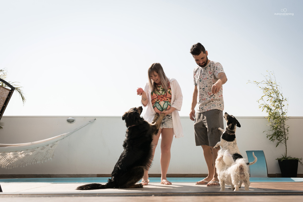 ensaio de gestante no estilo life still em casa por Adriano Oening Fotografia