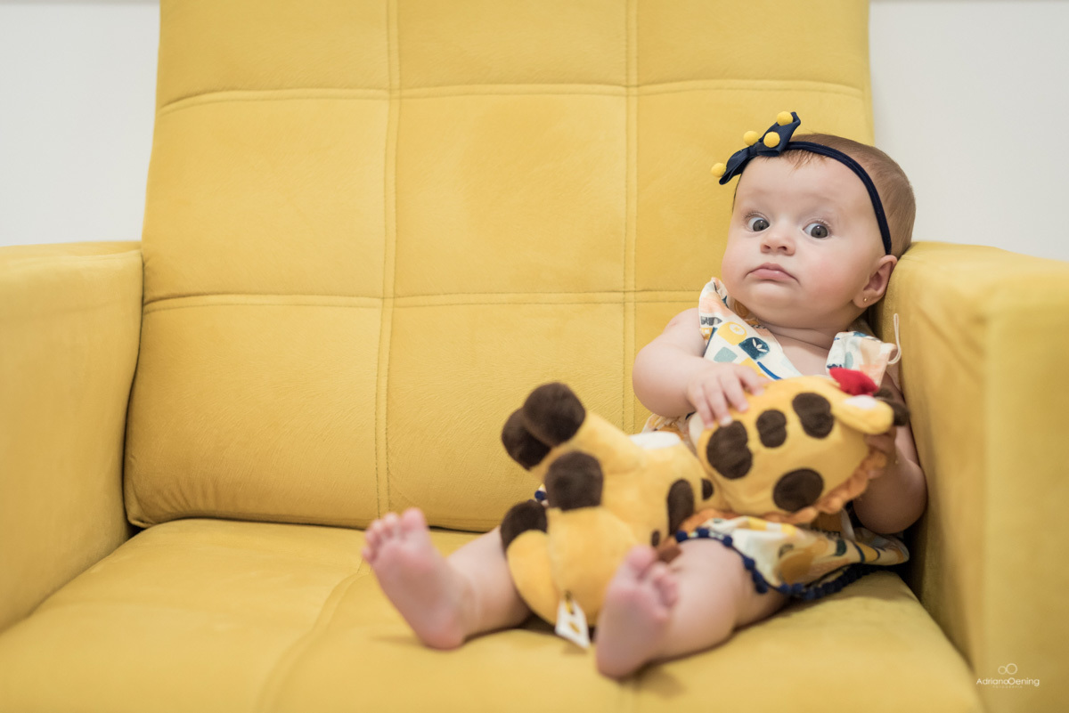 Acompanhamento trimestral da Cecilia pelo fotógrafo de família Adriano Oening