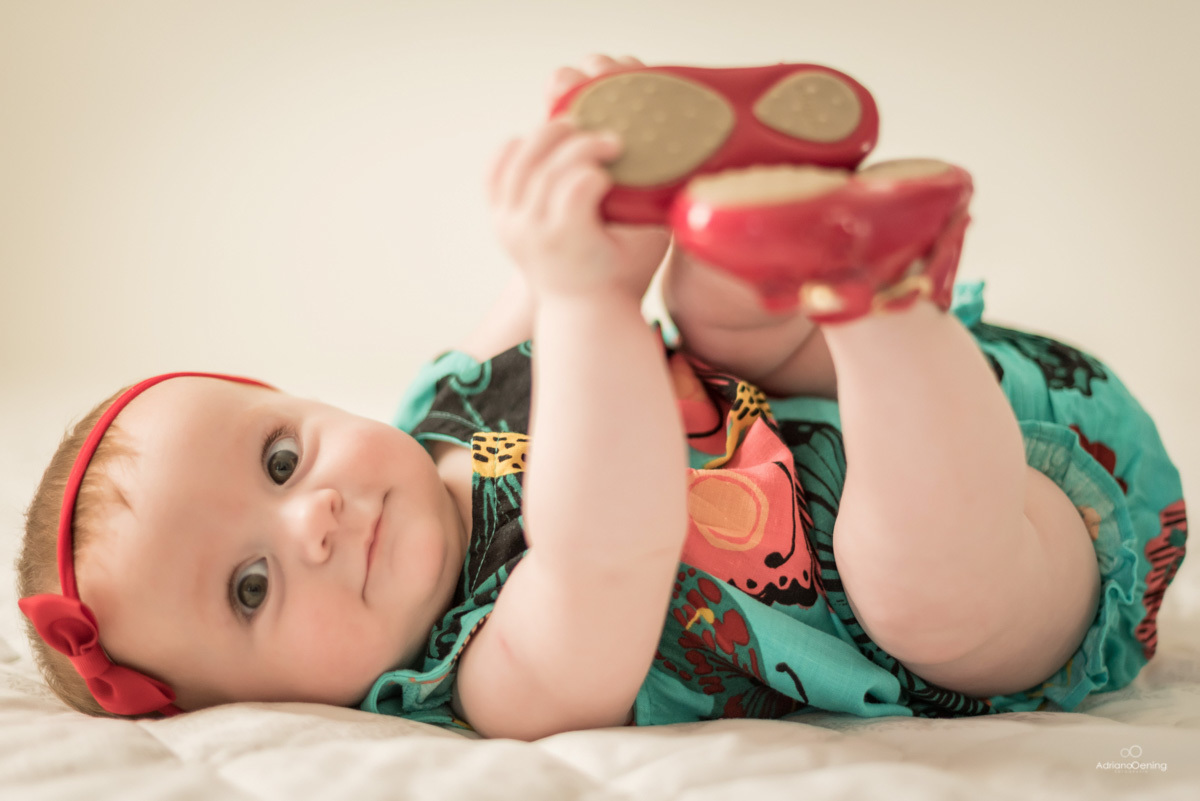 Acompanhamento trimestral da Cecilia pelo fotógrafo de família Adriano Oening