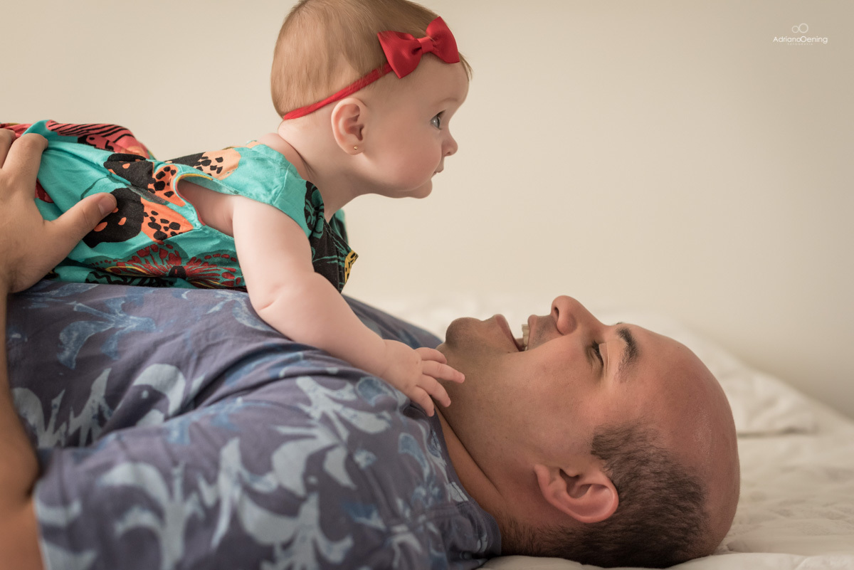 Acompanhamento trimestral da Cecilia pelo fotógrafo de família Adriano Oening