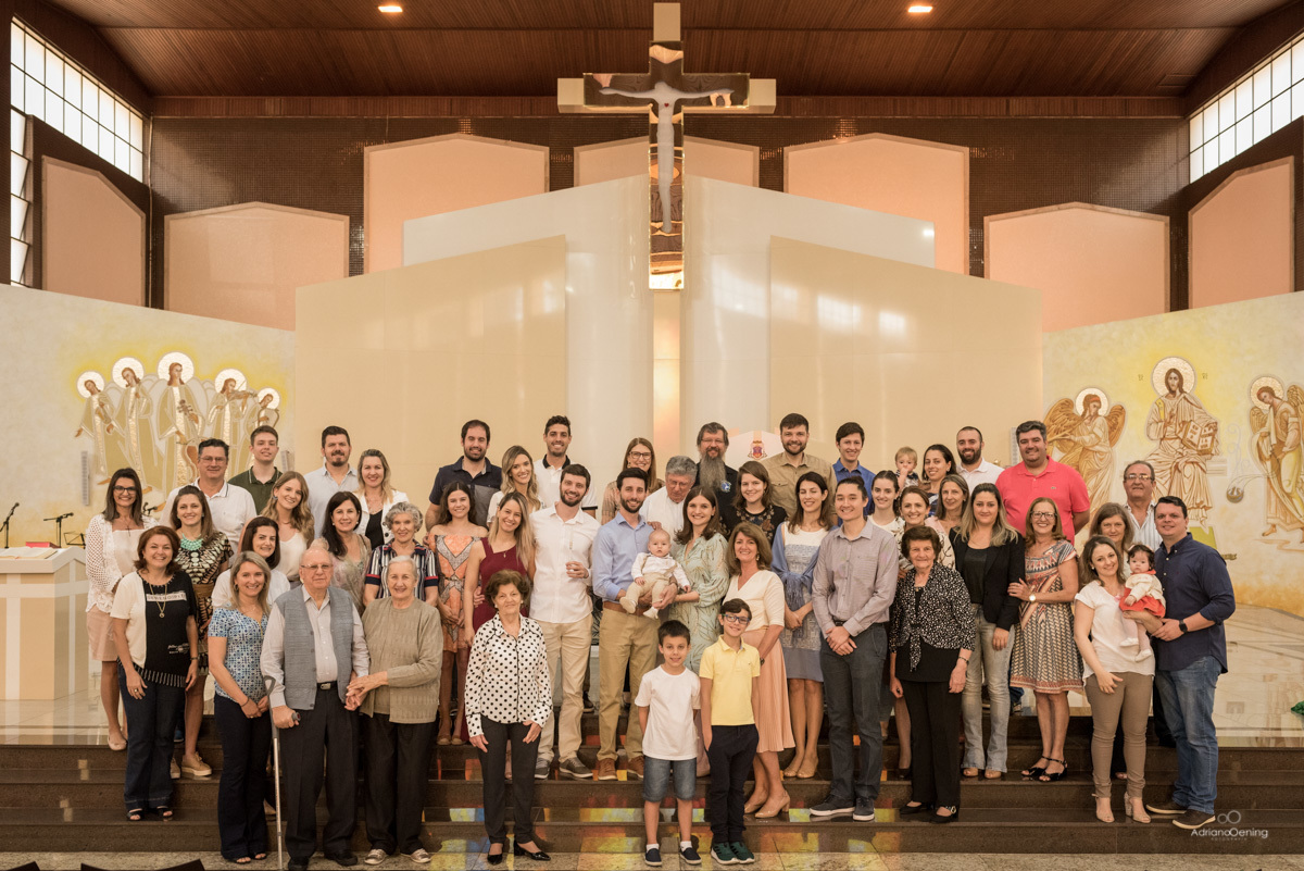 Batizado do Caio na cidade de Francisco Beltrão Pr