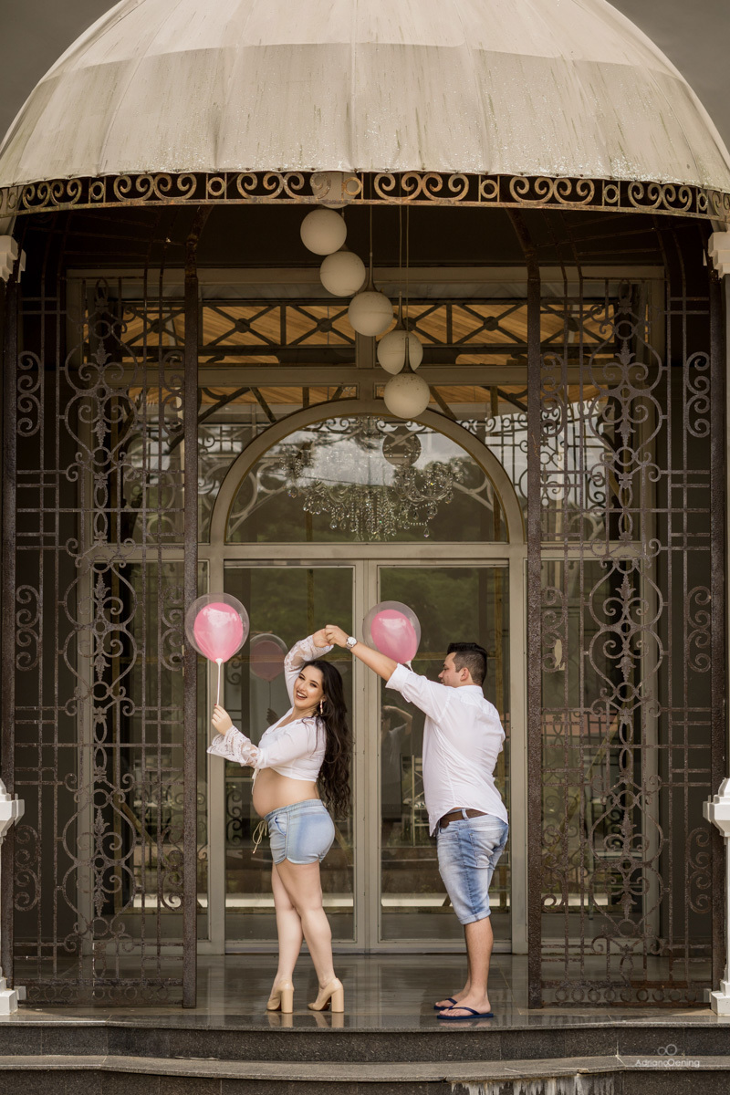 Manu e Iuri a espera da Helena sua primeira filha