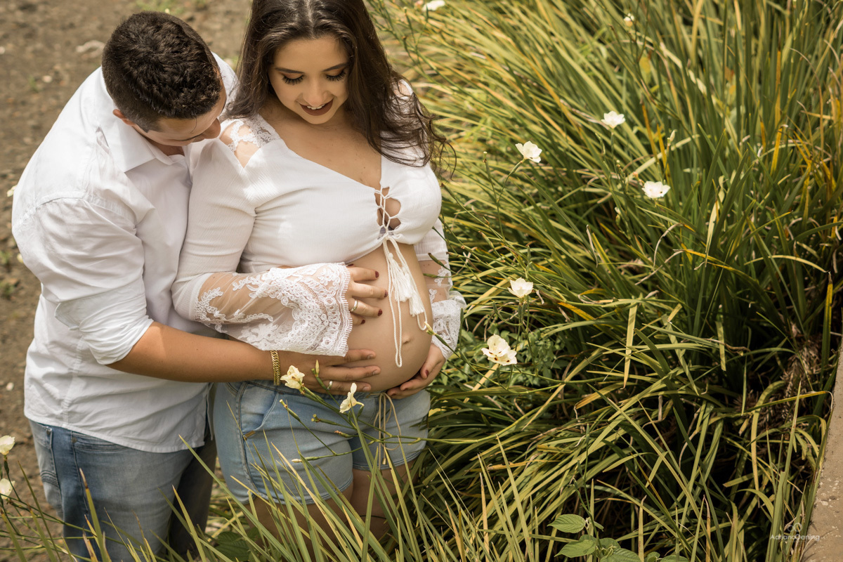 Manu e Iuri a espera da Helena sua primeira filha