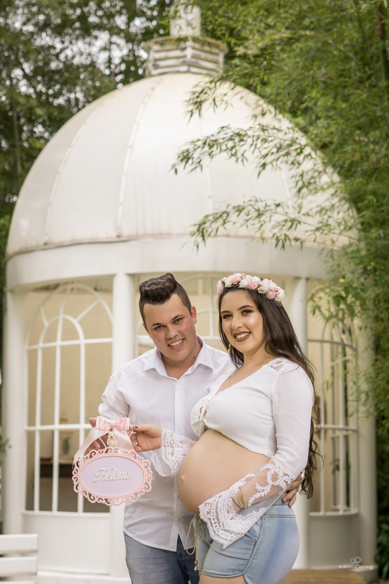 Manu e Iuri a espera da Helena sua primeira filha