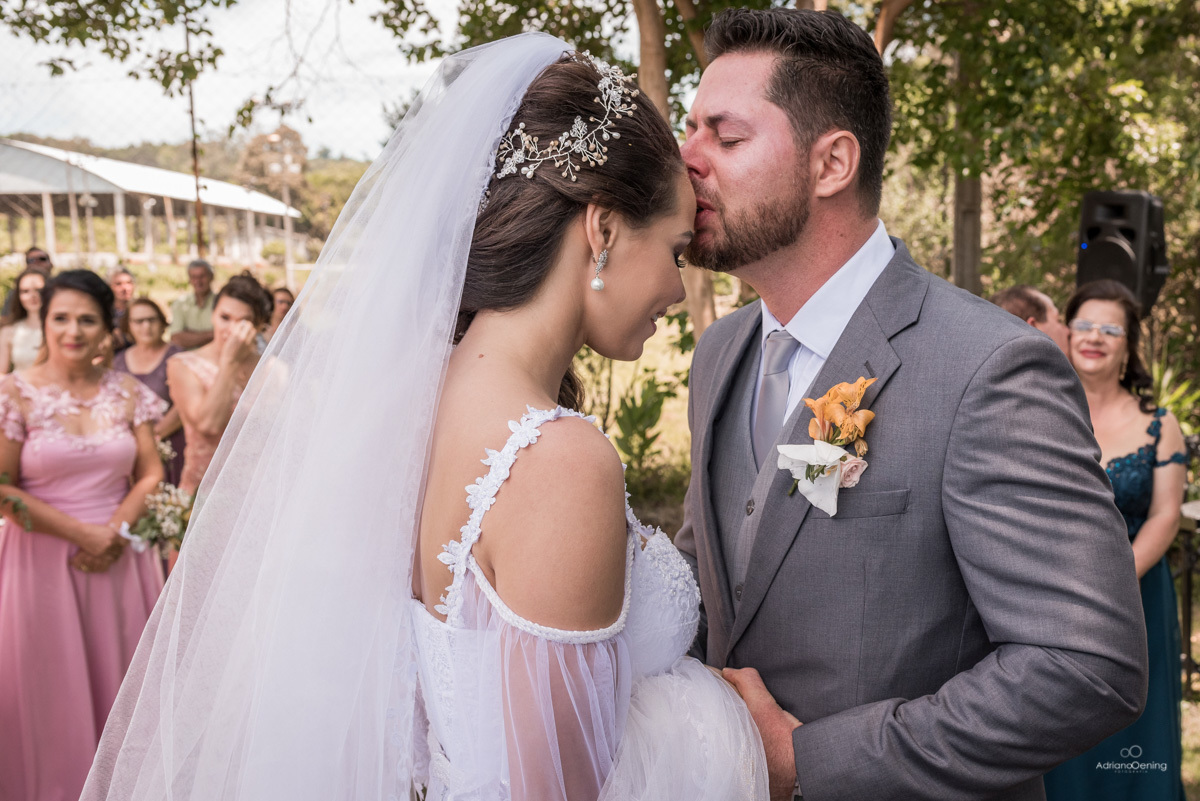 Casamento de Priscila e Darci realizado no Dom Zu Centro de Eventos e fotografia por Adriano Oening