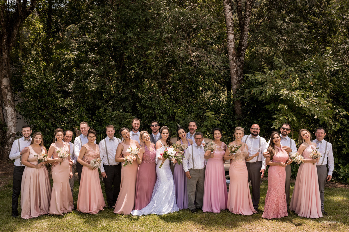 Casamento de Priscila e Darci realizado no Dom Zu Centro de Eventos e fotografia por Adriano Oening