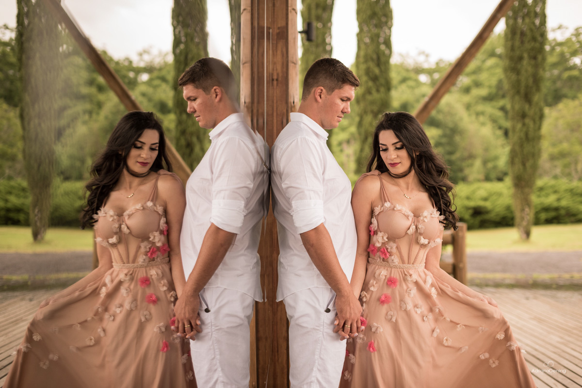 Ensaio pre-casamento de Simone e Willian no Salto Segredo pelo fotógrafo de casamentos Adriano Oening