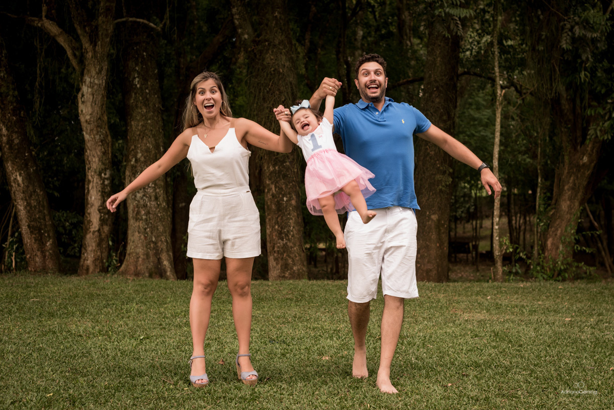 Ensaio de 1 ano da Lorena com sues pais by Adriano Oening