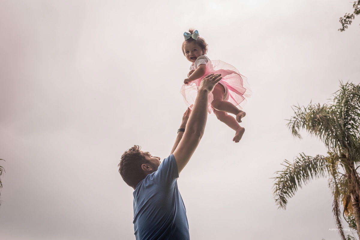 Ensaio de 1 ano da Lorena com sues pais by Adriano Oening