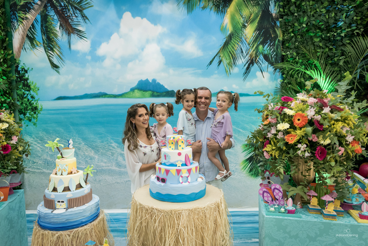 Aniversário das trigêmeas da Gelisa Lisa no Buffet Alegria em Francisco Beltrao Pr