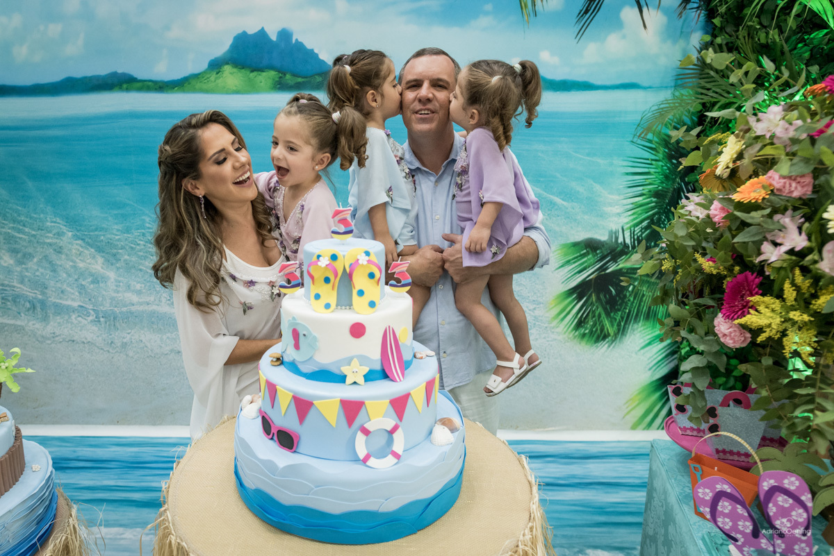 Aniversário das trigêmeas da Gelisa Lisa no Buffet Alegria em Francisco Beltrao Pr