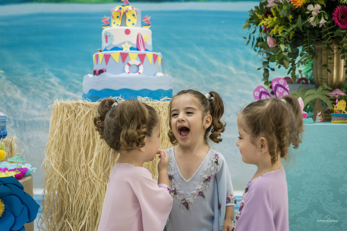 Aniversário das trigêmeas da Gelisa Lisa no Buffet Alegria em Francisco Beltrao Pr