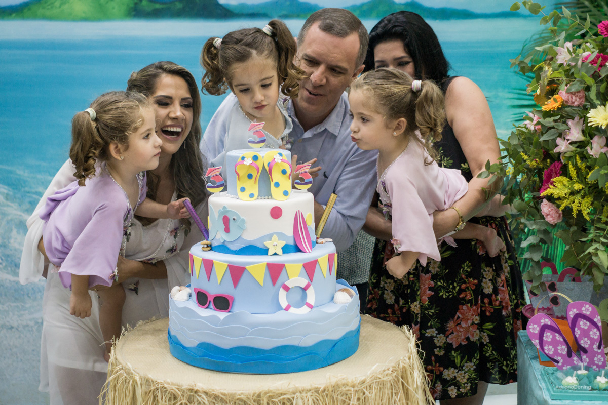 Aniversário das trigêmeas da Gelisa Lisa no Buffet Alegria em Francisco Beltrao Pr