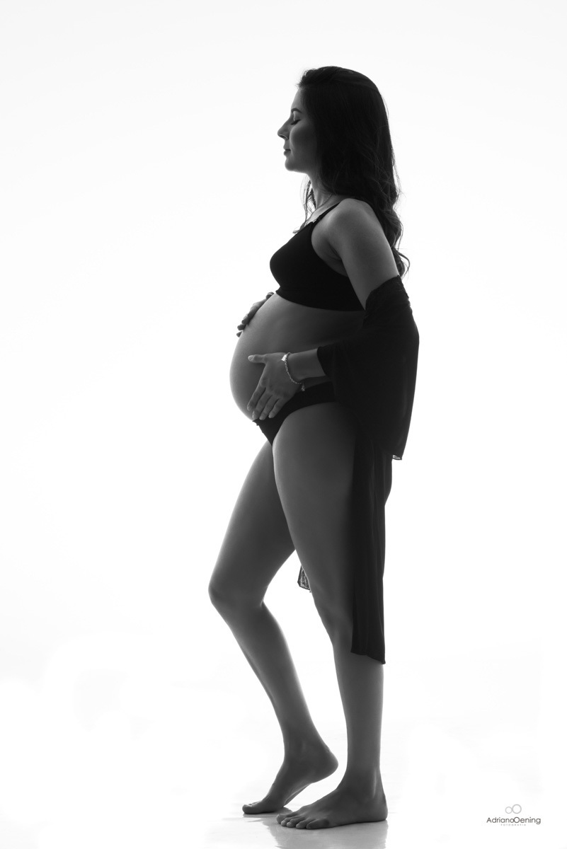 Ensaio de gestante no estudio de Adriano Oening em Francisco Beltrao Pr