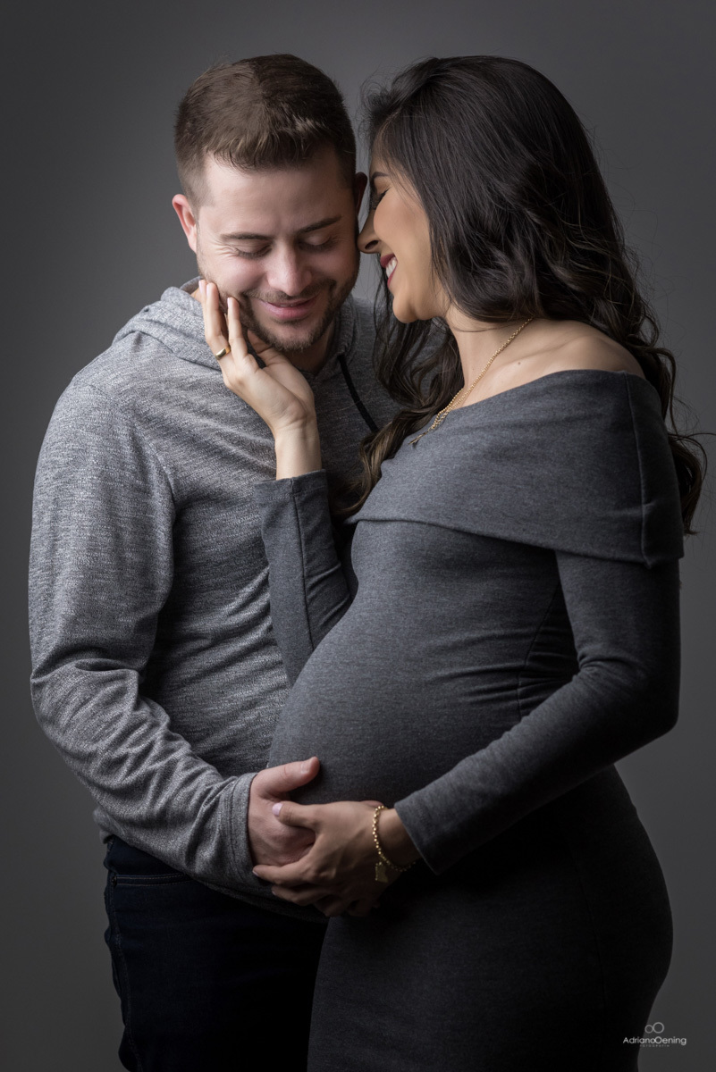 Ensaio de gestante no estudio de Adriano Oening em Francisco Beltrao Pr