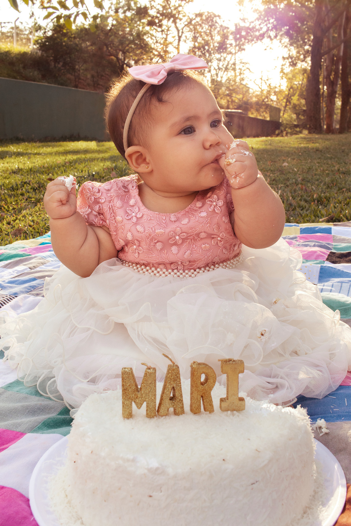 primeira vez da Mari comento bolo 