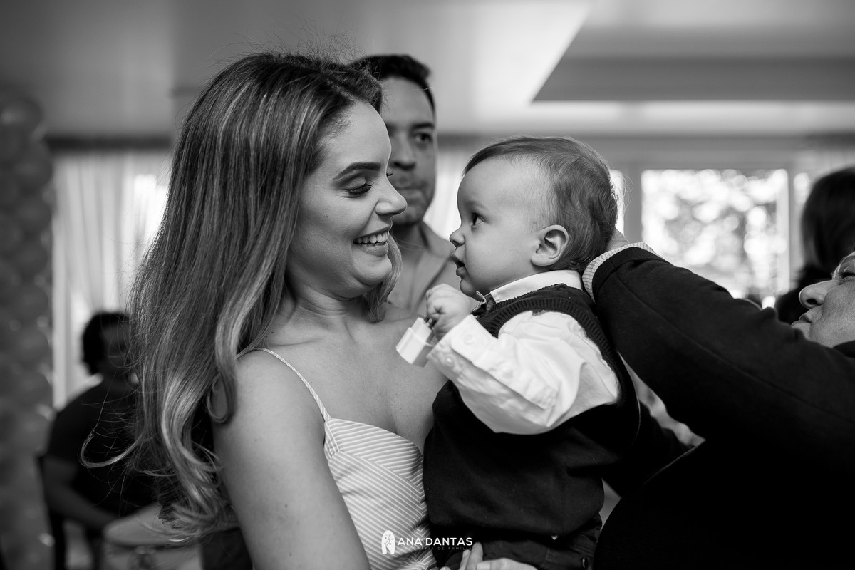 Sorrindo com a mamae 