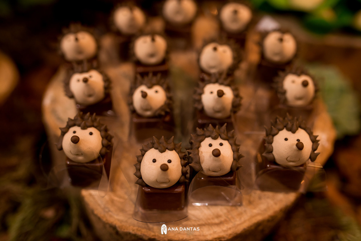 Mesa de doces de festa infantil