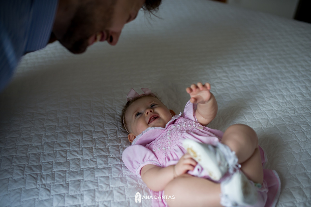 Sorrindo para o papai 